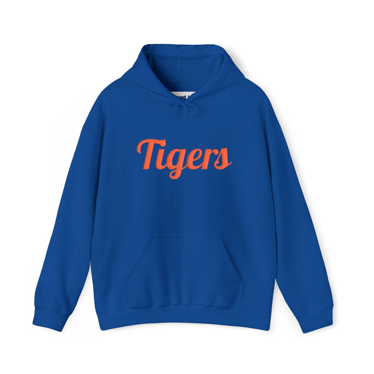 Tigers Puff Print Hoodie - coordinating joggers also available - request your team by email
