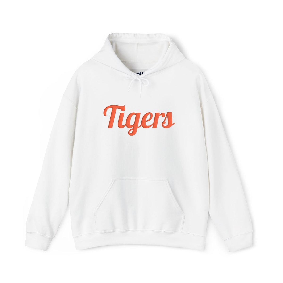 Tigers Puff Print Hoodie - coordinating joggers also available - request your team by email