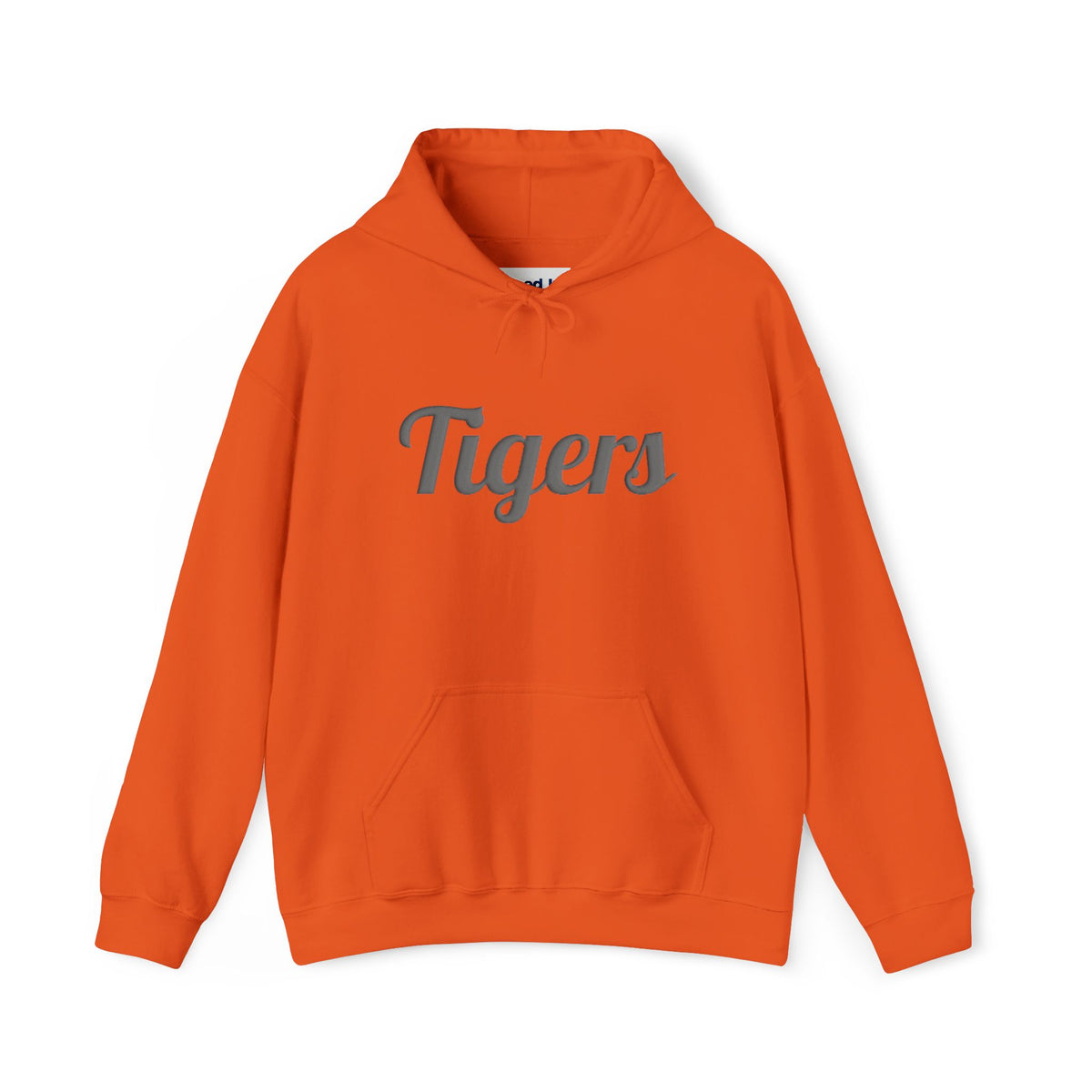 Tigers Puff Print Hoodie - coordinating joggers also available - request your team by email