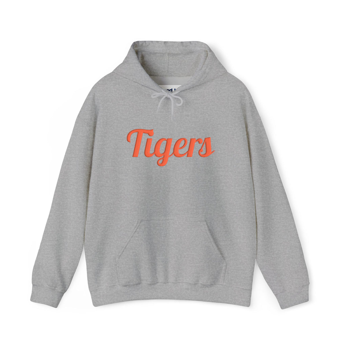 Tigers Puff Print Hoodie - coordinating joggers also available - request your team by email